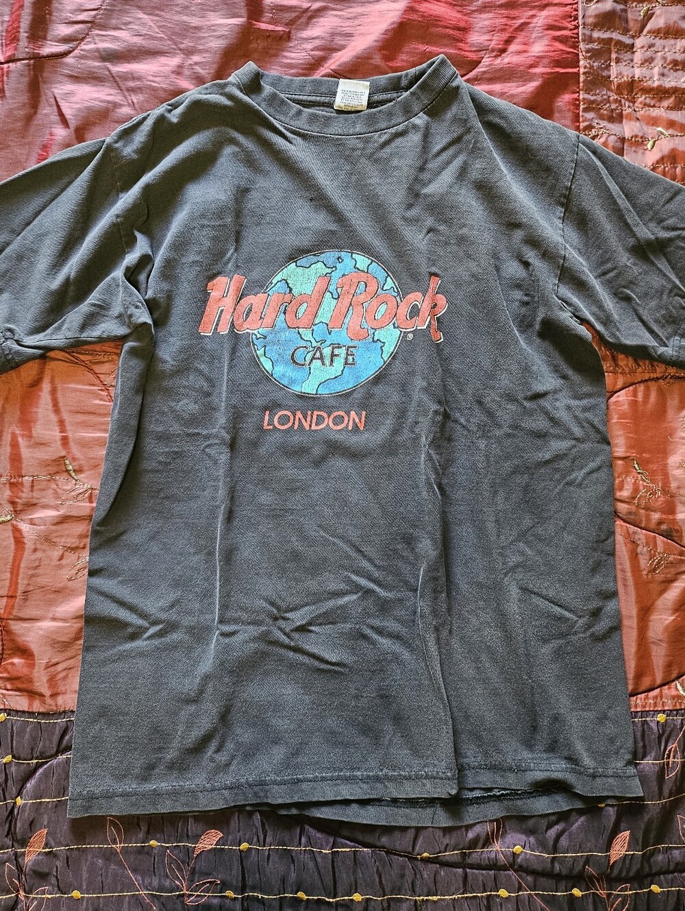 Hard Rock Cafe London Black Tee L